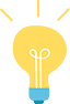 Bulb idea icon