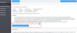 Submit quarterly update
